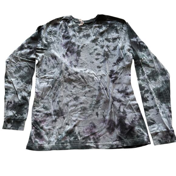 Mens XL Brand New Handmade Tie Dye Long Sleeve Shirt - Picture 1 of 6